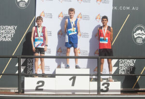 Secondary Cross Country Championships 2022 Podium finishers