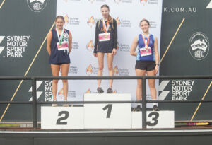 Secondary Cross Country Championships 2022 Podium finishers