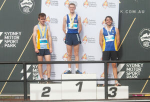 Secondary Cross Country Championships 2022 Podium finishers