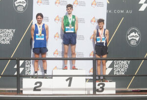 Secondary Cross Country Championships 2022 Podium finishers