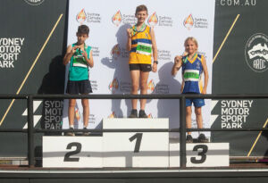 Primary Cross Country Championships 2022 Podium