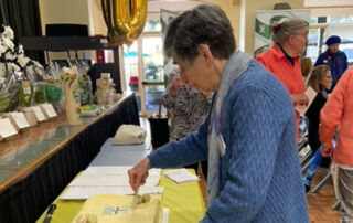 Sister Maureen Cutting the cake